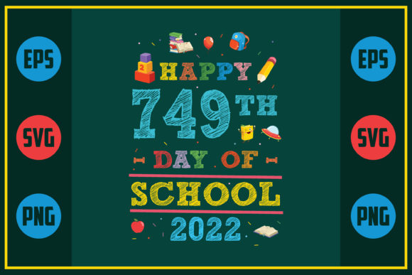 Celebrating 749 Days: A Unique Embroidery Design