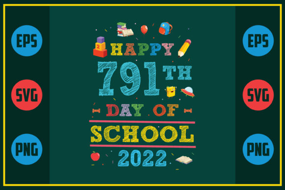 Celebrating 791 Days of School with Embroidery