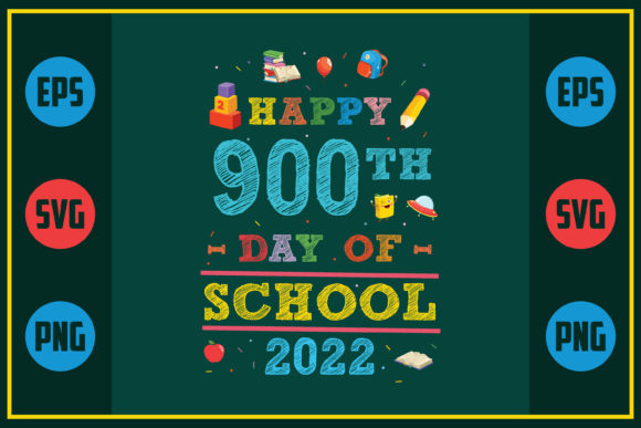 Celebrating 900 Days: A Unique Embroidery Design
