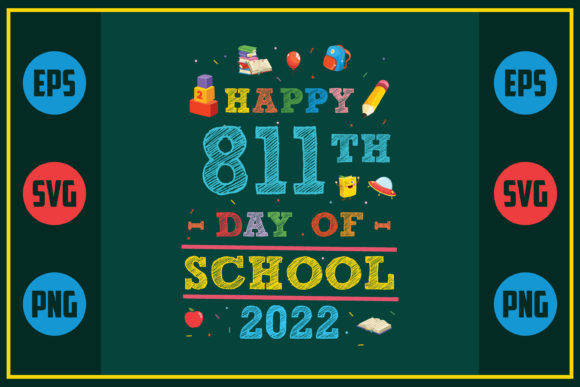 Happy 811th Day of School Embroidery Review