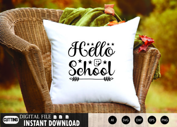 Hello School: A Charming Addition to Your Embroidery Projects