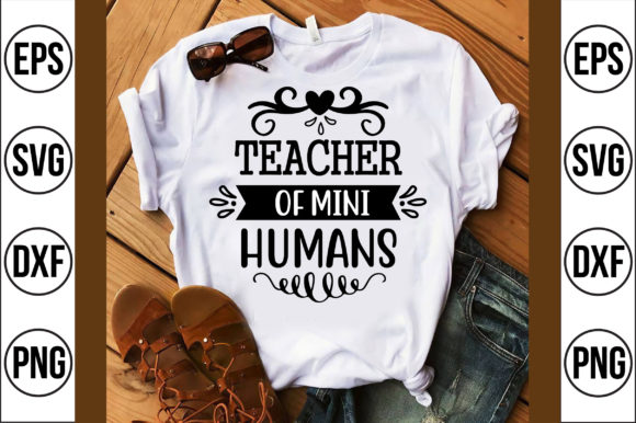 Teacher of Mini Humans: A Charming Embroidery Design